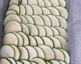 Une image de l'étape 1 de Roulé de courgettes à la ricotta.