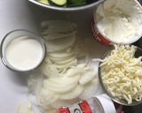 A picture of step 1 of Keto Friendly Zucchini Casserole.