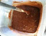 Foto langkah ke 2 dari resep Brownies choklat simple.
