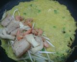 A picture of step 6 of Rainy Day Bánh Xèo (Vietnamese Sizzling Crepes).
