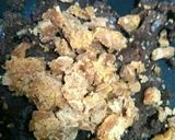 A picture of step 7 of RAGI-ALMOND Modak.