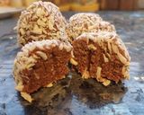 A picture of step 4 of Chocolate Protein Balls.