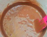 Foto langkah ke 5 dari resep Steamed Sorghum Brownies 'Gluten Free'.
