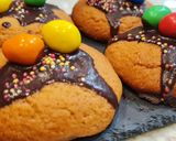 Foto del paso 9 de la receta: Galletas de M&M's de cacahuete y chocolate