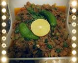 A picture of step 5 of Khara masala qeema.