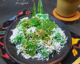 Foto langkah ke 7 dari resep Kicak Singkong pandan.
