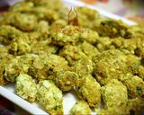 A picture of step 3 of Parsi style Chicken Farcha.