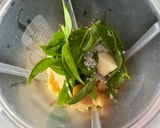 Foto del paso 2 de la receta: Hummus de garbanzo y albahaca 🌿