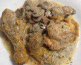 Foto del paso 6 de la receta: Pollo guisado a la cerveza con champiñones