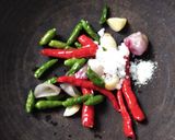 Foto langkah ke 5 dari resep Sambel penyet teri terong cempokak.