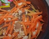 Foto langkah ke 8 dari resep Tumis Wortel Tahu.