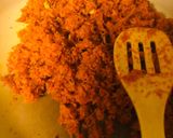 A picture of step 1 of Carrot laddu.
