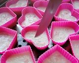 Gambar langkah 8 resipi Talam Keladi 💜.