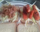 Foto del paso 2 de la receta: Sándwich de Espinacas y zanahorias marinadas!!!