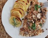Foto del passaggio 5 della ricetta Pesce spada gratinato 🌷