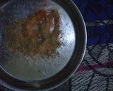 A picture of step 2 of Chana jor.