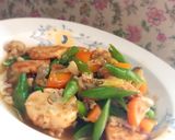 Foto langkah ke 7 dari resep Tumis buncis egg tofu.