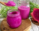 Foto langkah ke 3 dari resep Sorbet Yogurt Buah Naga.
