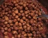 A picture of step 2 of Chana Masala.
