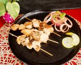 A picture of step 8 of Chicken Reshmi Kabab.