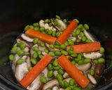 Foto langkah ke 6 dari resep Saikoro Beef Rice Bowl with Omelette.