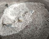 A picture of step 1 of Ragi Idli.