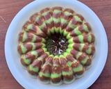 Foto langkah ke 5 dari resep Puding marmer.