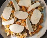Foto del paso 3 de la receta: Tarta de pollo y calabaza 🥧