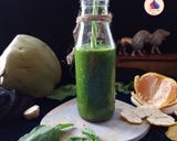 A picture of step 4 of Green Smoothie.