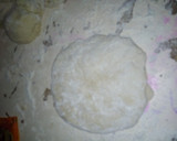 A picture of step 5 of Naan bread.