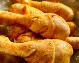 Une image de l'étape 2 de Pilons de Poulet Marinés aux Cinq Épices au Barbecue.
