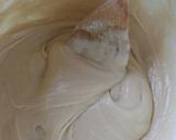 A picture of step 5 of Vickys Banana Pudding Poke Cake, GF DF EF SF NF.
