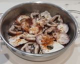 Foto del paso 3 de la receta: Carpaccio de Cabeza de Pulpo al Tajín