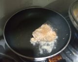 A picture of step 8 of Andey wala gosht.