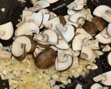 Foto langkah ke 4 dari resep Creamy Bacon & Mushroom Pasta.