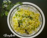 A picture of step 6 of Khandvi Noodles.