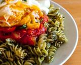 Foto del paso 8 de la receta: Pasta al pesto con tomate 🍅 Sin gluten🌿