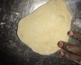 A picture of step 1 of Chin rolls.