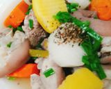 Hình bước làm 2 của món Giò heo hầm