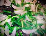 Hình bước làm 5 của món Phở Áp Chảo Thịt Bò Xào