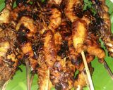 Foto langkah ke 4 dari resep Sate Udang Simple.