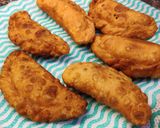 A picture of step 5 of Chandrapuli Pitha.
