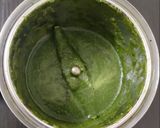 A picture of step 3 of Kodo millet Coriander rice.