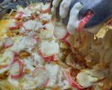 Foto del paso 6 de la receta: Fideos con Kanikama al horno