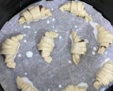 Foto del paso 3 de la receta Croissants rellenos de chocolate airfryer