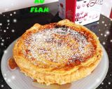 Une image de l'étape 5 de Tarte au flan.