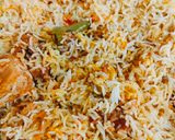 A picture of step 7 of Red Chilli Chicken Biryani 😋😋.