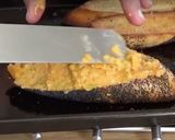 A picture of step 7 of Welsh rarebit.