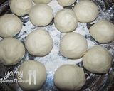 صورة لخطوة 3 من وصفة خبز ايدي بالعراقي 😁💚