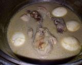 Foto langkah ke 4 dari resep Opor Ayam dan Telur.